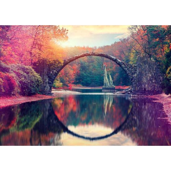 Puzzle Bluebird Devil's Bridge, Kromlau 1500 peças