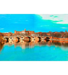 Puzzle Bluebird Ponte Nova, Toulouse de 1000 Peças