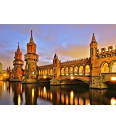 Puzzle Bluebird Ponte Oberbaum, Berlim, Alemanha 1000 Peças