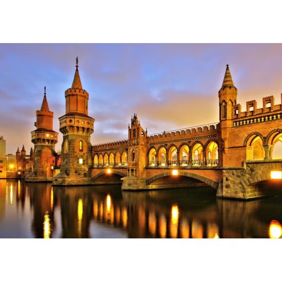 Puzzle Bluebird Ponte Oberbaum, Berlim, Alemanha 1000 Peças