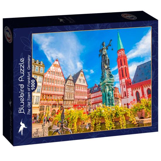 Puzzle Bluebird A Cidade Velha De Frankfurt, Alemanha 1000 Peças