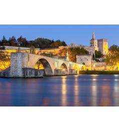 Puzzle Bluebird Pont Saint Benezet, Pont d'Avignon de 1000 Pçs