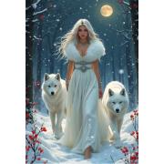Puzzle Bluebird Rainha Lobo 1000 peças