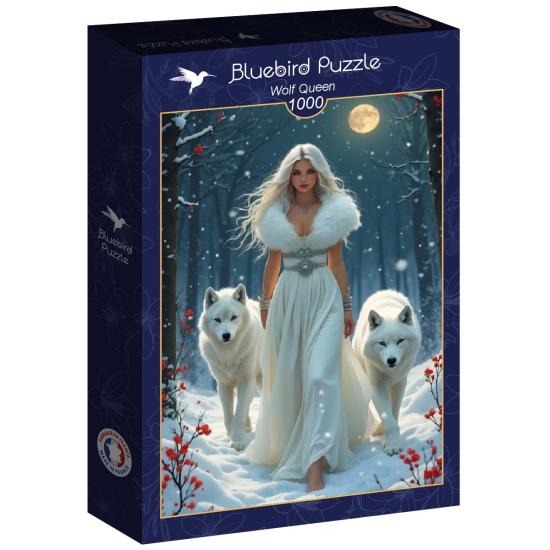 Puzzle Bluebird Rainha Lobo 1000 peças