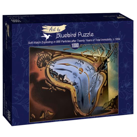 Puzzle Bluebird Relógio Suave explode em 888 partículas 1000 Pç Puzzle Bluebird Relógio Suave explode em 888 partículas 1000 Pç