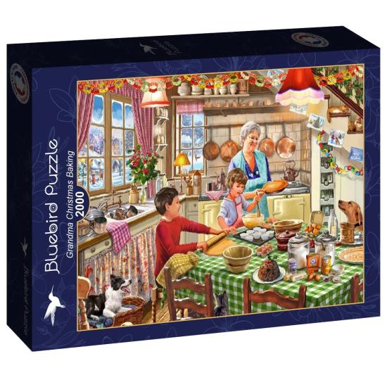 Puzzle Bluebird Bolos De Natal Da Vovó de 2000 Peças