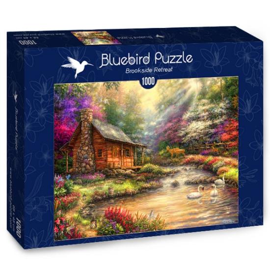 Puzzle Bluebird Retiro No Riacho 1000 peças