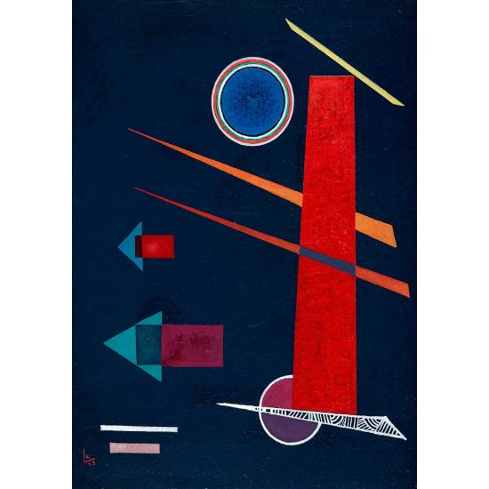 Puzzle Bluebird Vermelho Poderoso de 1000 Peças