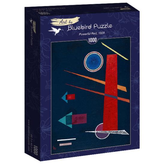 Puzzle Bluebird Vermelho Poderoso de 1000 Peças