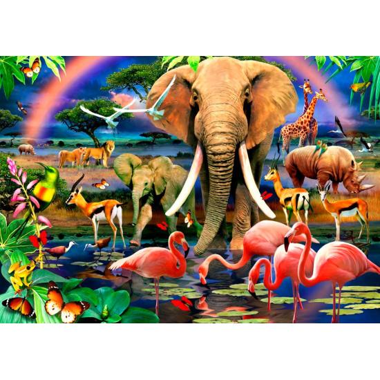 Puzzle Bluebird African Savannah 1500 peças