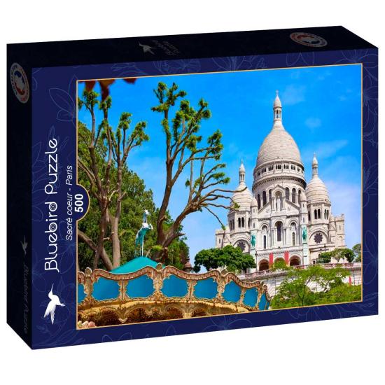 Puzzle Bluebird Sacré Coeur, Paris de 500 peças Puzzle Bluebird Sacré Coeur, Paris de 500 peças
