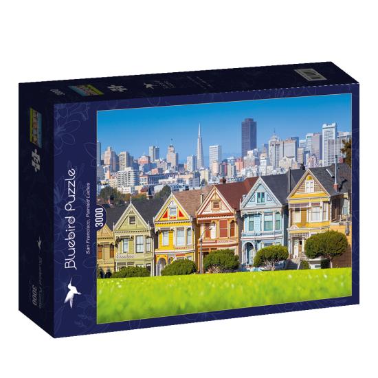 Puzzle Bluebird San Francisco, The Painted Ladies 3000 Pc