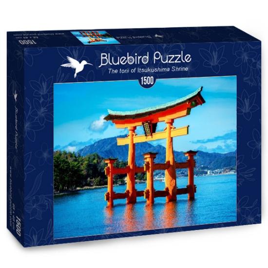 Puzzle Bluebird Santuário Itsukushima Torii 1.500 peças