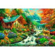 Puzzle Bluebird Serenidade Alpina de 1000 Peças
