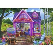Puzzle Bluebird She Shed Studio 1000 peças