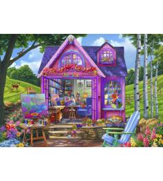 Puzzle Bluebird She Shed Studio 1000 peças