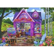 Puzzle Bluebird She Shed Studio de 500 peças
