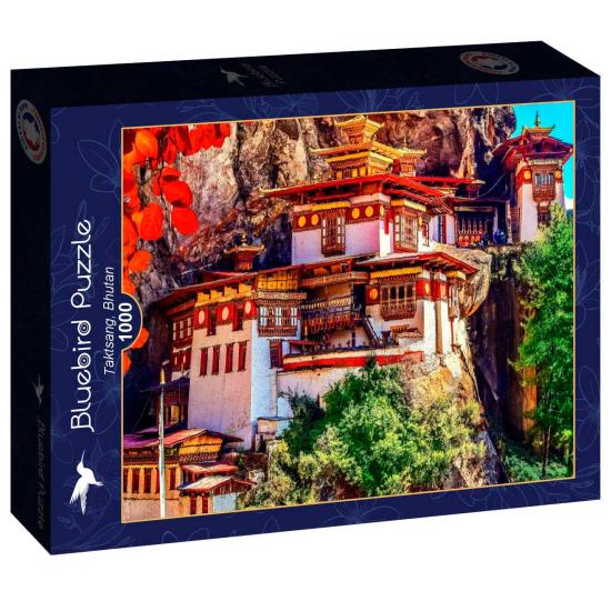 Puzzle Bluebird Ninho do Tigre, Butãoi de 1000 Peças Puzzle Bluebird Ninho do Tigre, Butãoi de 1000 Peças