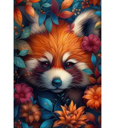 Puzzle Bluebird Tango, O Panda-Vermelho de 1000 peças