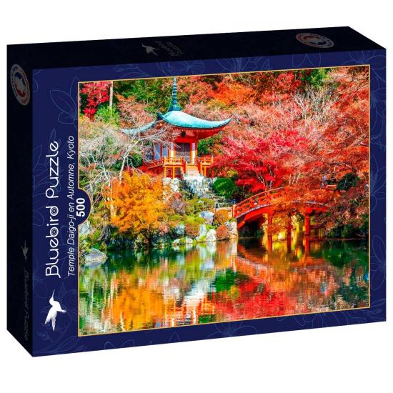 Puzzle Bluebird Templo Daigo-ji em Automne, Quioto de 500 peças