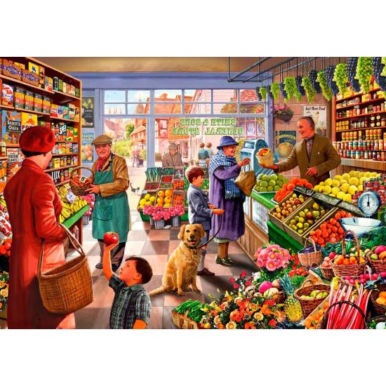 Puzzle Bluebird Frutas e Legumes 1000 Peças