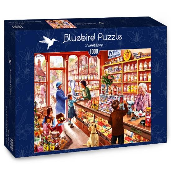 Puzzle Bluebird Loja de Doces 1000 peças
