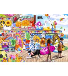 Puzzle Bluebird Loja De Praia de 2000 Peças