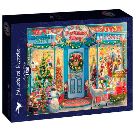 Puzzle Bluebird Loja de férias de 1500 peças Puzzle Bluebird Loja de férias de 1500 peças