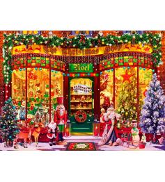 Puzzle Bluebird Loja de Natal 3000 Peças