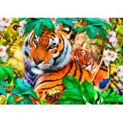 Puzzle Bluebird Tigres nas Sombras MINI 1500 peças