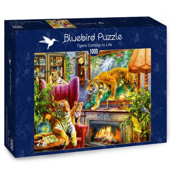 Puzzle Bluebird Tigers Retornando à Vida de 1000 peças