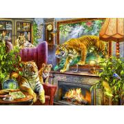 Puzzle Bluebird Tigres Voltando à Vida de 2000 peças