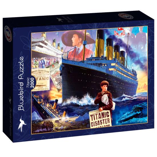 Puzzle Bluebird Titanic de 2000 Peças