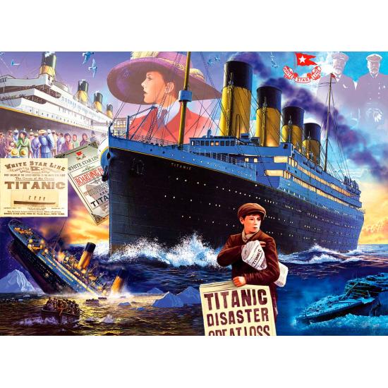 Puzzle Bluebird Titanic 3.000 peças Puzzle Bluebird Titanic 3.000 peças