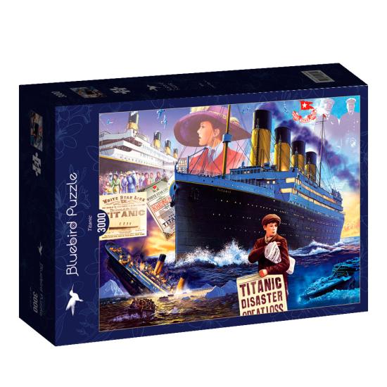 Puzzle Bluebird Titanic 3.000 peças Puzzle Bluebird Titanic 3.000 peças