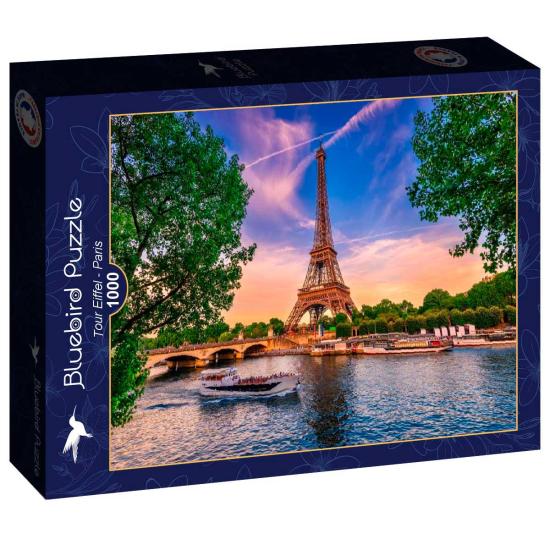 Puzzle Bluebird Torre Eiffel, Paris de 1000 Peças