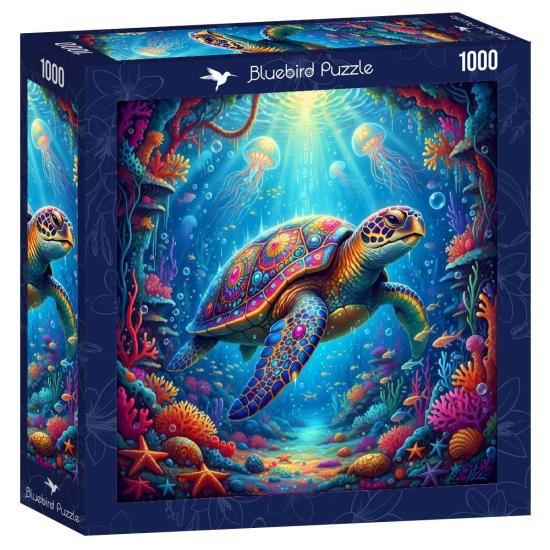 Puzzle Bluebird Tartaruga Marinha de 1000 Peças