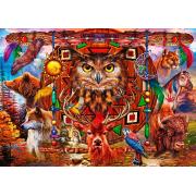 Puzzle Bluebird Totem Animal de 4000 peças