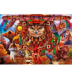 Puzzle Bluebird Totem Animal de 4000 peças