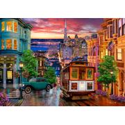 Puzzle Bluebird San Francisco Streetcar 2000 peças