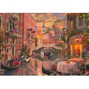 Puzzle Bluebird Um Pôr do Sol em Veneza 1500 Peças