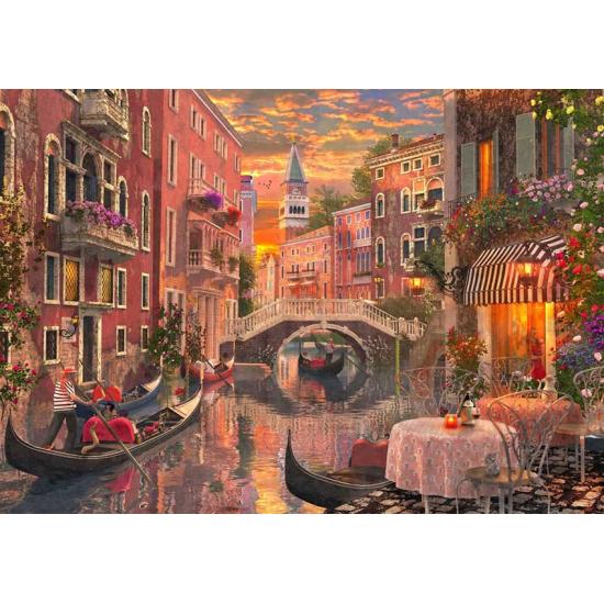 Puzzle Bluebird Um Pôr do Sol em Veneza 1500 Peças