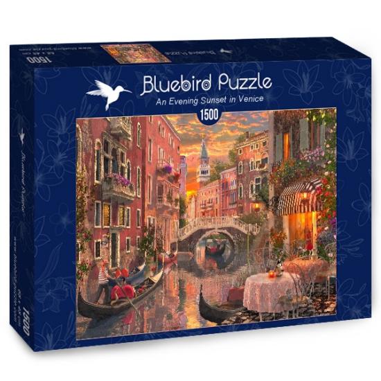 Puzzle Bluebird Um Pôr do Sol em Veneza 1500 Peças