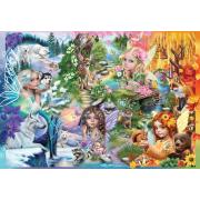 Puzzle Bluebird Uma Temporada De Fadas 1000 Peças