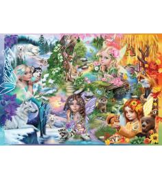 Puzzle Bluebird Uma Temporada De Fadas 1000 Peças