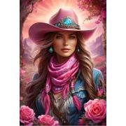 Puzzle Bluebird Vaqueira Rosa 1000 peças