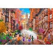 Puzzle Bluebird Dias Quentes De Verão Em Nova York 1000 Peças