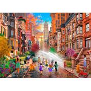 Puzzle Bluebird Dias Quentes De Verão Em Nova York de 500 peças