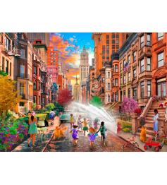 Puzzle Bluebird Dias Quentes De Verão Em Nova York de 500 peças