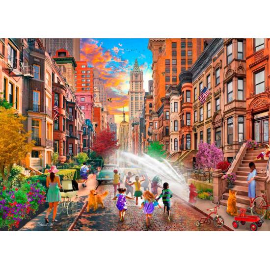 Puzzle Bluebird Dias Quentes De Verão Em Nova York de 500 peças